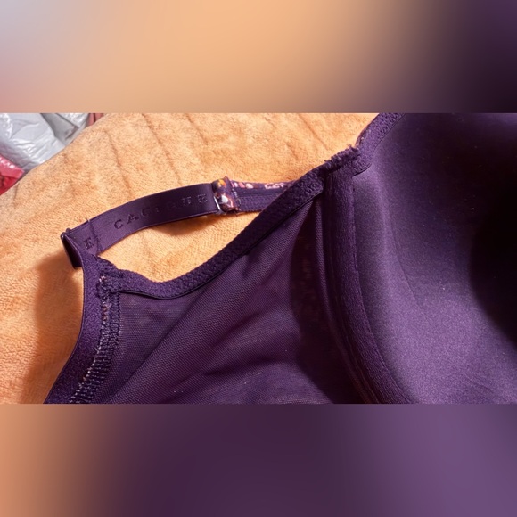 Lane Bryant Floral Purple Underwire Bra - Picture 7 of 15